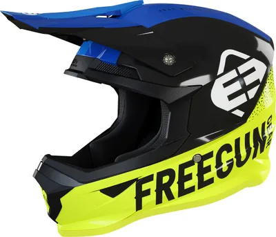 Obrázok produktu pre Freegun XP4 Attack motokrosová prilba, čierna/žltá, L (59/60)