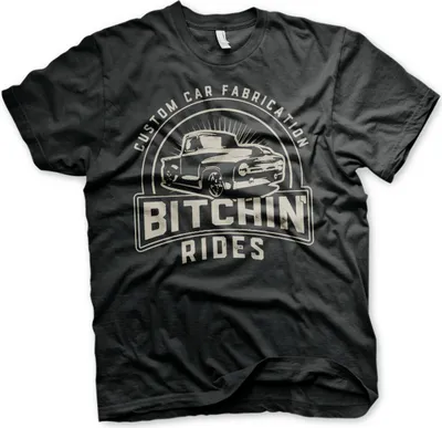 Produktbild von Bitchin' Rides Sunset Pick-Up T-Shirt - Large - Black