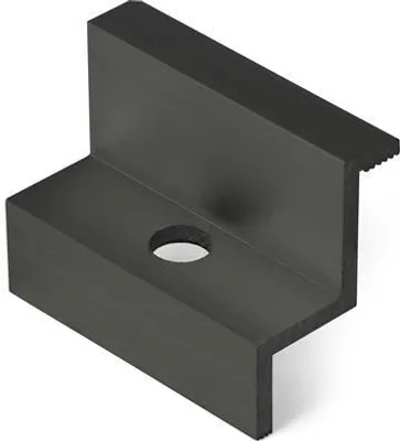 Obrázek produktu pro Úchyt panelu G21 krajní černý, pro panel 35 mm