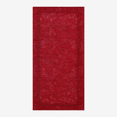 Obrázek produktu pro Velurový protiskluzový koberec DUBLINO 55X240 cm RED | GalleriaFarah1970