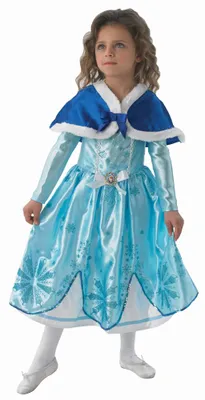 Produktbild von Disney's Sofia die Erste - Winter Kostüm für Kinder Kindergröße: 122-128