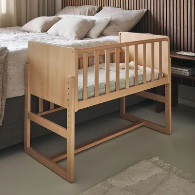 Produktbild von Petite Amélie Beistellbett Nuage - 45x90 cm - Natur