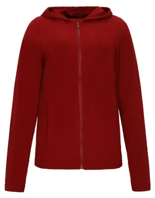 Immagine prodotto di CALEY Giacca in pile da donna - Borgogna, XL