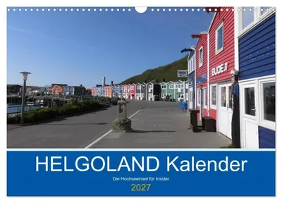 Produktbild von Helgoland Kalender (Wandkalender 2027 DIN A3 quer), CALVENDO Monatskalender