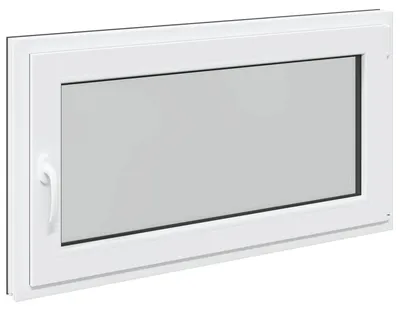 Immagine prodotto di vidaXL Finestra da cantina RISOR 110 x 60 cm in PVC e vetro, antracite
