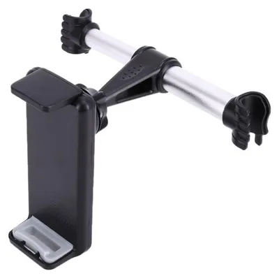 Image de Verk 14413 Support pour téléphone portable, tablette sur le dossier du siège noir