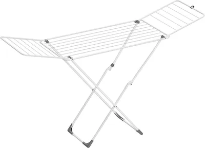 Productafbeelding van Opvouwbare wasrek van staal, met een drooglengte van 18 meter, ideaal om was te drogen