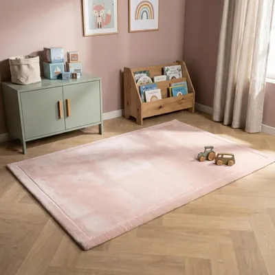 Produktbild von Volero - Waschbare Spielmatte Baby - Jip Rosa - 150x200 cm - Kinderzimmer, Babyzimmer - Klassik