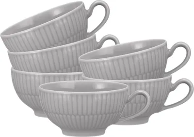 Produktbild von Seltmann Weiden Amina silbergrau  Teeobertasse 0,22 l 6er Set