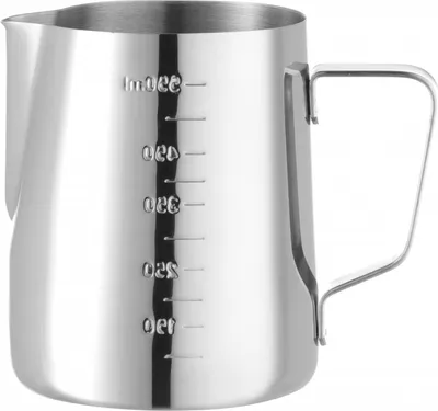 Obrázok produktu pre HENDI kanvička na mlieko s odmerkou, 0,55 l, 130x77x(H)115 mm