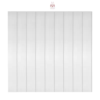 Produktbild von Wandpaneele Landhausstil – Boiserie Wandverkleidung aus hartem Polystyrol (PS), Weiß englische Wandverkleidung/Flurdekoration (LB02)