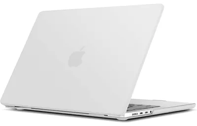 Image de Coque pour MacBook Air 13 Pouces M5 M4 M3 M2 2026 2025 2024 2022, Protection Rigide Ultra Slim Antidérapante Translucide Mat