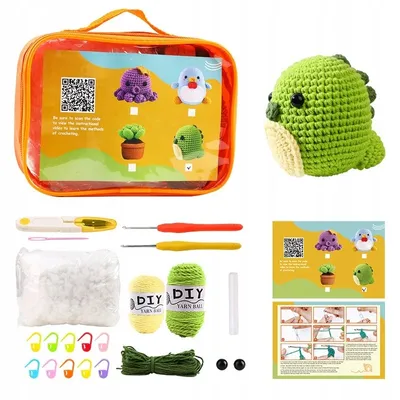 Immagine prodotto di Kit di cucito per dinosauri fai da te Regalo completo fai da te per bambini