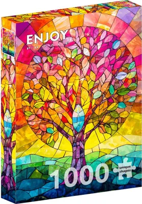 Immagine prodotto di Puzzle 1000 pezzi Enjoy – Albero Cristallizzato