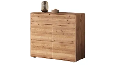 Produktbild von Kommode Anrichte 100 cm Massiv Wildeiche - LUCAS - Die Möbelfundgrube