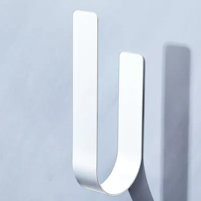 Image de Porte-papier hygiénique mural, porte-papier hygiénique sans perçage, porte-papier hygiénique de rechange pour 3 rouleaux, porte-papier hygiénique autocollant, blanc