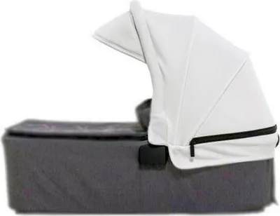 Image de Échantillons bébé voyage lit enfant simple jumeau 4 polyester 65-76 cm blanc