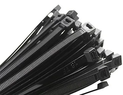 Zdjęcie produktu dla Opaski zaciskowe nylonowe 250X4 8 mm opakowanie 1000 sztuk