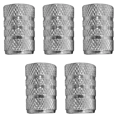 Zdjęcie produktu dla 12x kapturki na wentyle, 5-częściowe, aluminiowe, chroniące przed zanieczyszczeniem uszczelnienie opony samochodowej