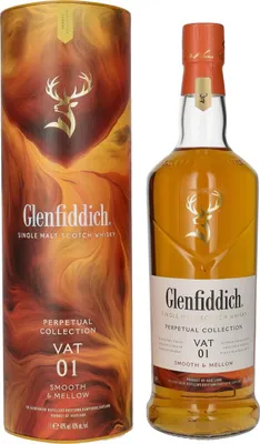 Produktbild von Glenfiddich Perpetual Collection Vat 01 Smooth & Mellow + Box 1000ml 40% Vol.