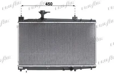 Produktbild von FRIGAIR 0115.3172 Kühler Wasserkühler Motorkühler für TOYOTA Yaris Schrägheck (P1) Yaris Verso (P2)