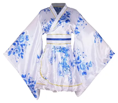 Imagen del producto de Vestido kimono corto y y, ideal para cosplay y fiestas