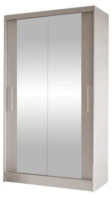 Produktbild von MIRJAN24 Schiebetürenschrank Costa VII, Kleiderschrank, Stilvoll Schlafzimmer Garderobenschrank (Farbe: Cashmere)
