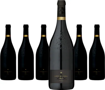 Produktbild von Sparpaket Lergenmüller Merlot Roter Lehm trocken (6 x 0,75 l)