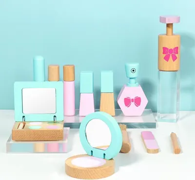 Produktbild von 360Home Kinderspielzeug-Schminkbeutel Kosmetik Frisier Set