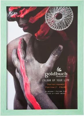 Produktbild von Goldbuch Colour Up Portraitrahmen türkis minzgrün 21x30 cm