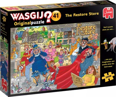 Produktbild von Jumbo Puzzel Wasgij Original 41 Restore Store 1000 Stukjes