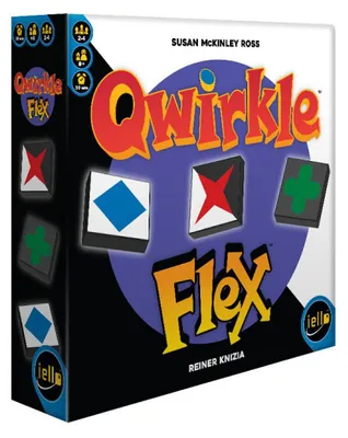 Productafbeelding van IELLO Qwirkle Flex – Franse versie – Familie spel voor logisch denken