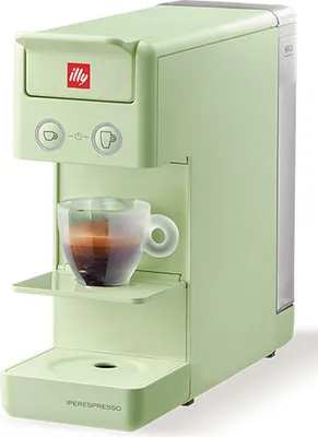 Produktbild von Illy Y3.3 Automatische Kapsel-Kaffeemaschine, 0,75 l, grün
