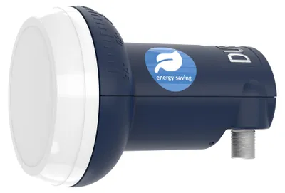 Produktbild von DUR-line Blue ECO Single Stromspar-LNB - 1 Teilnehmer -  - [ Test  *] 1-Fach, digital, Full HD, 4K, 3D