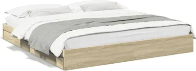 Produktbild von Möbel Bettgestell mit Schubladen Sonoma-Eiche 180x200cm Holzwerkstoff - Klassische Betten 3280638