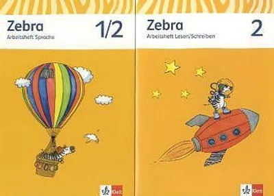 Produktbild von Zebra. Neubearbeitung. Schülerpaket (Arbeitsheft Sprache, Arbeitsheft Lesen und Schreiben 2. Schuljahr)