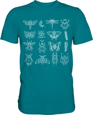 Produktbild von Käfersammler Entomologe Insekten T-Shirt – Diva Blue / L