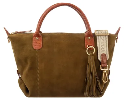 Produktbild von Harbour 2nd VM.15118 Totebag style vm Sofia M Leder Damen Tasche Shopper olive