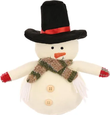 Immagine prodotto di Pupazzo di neve decorativo da 23 cm "Hutmacher"