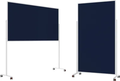 Immagine prodotto di magnetoplan magnetoplan® lavagna di presentazione design VarioPin feltro blu scuro