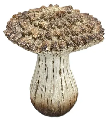 Produktbild von TrendLine Dekofigur Polyharz Pilz 14,5 cm braun-weiß