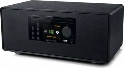 Produktbild von Schwarzes 60-watt-mikro-hifi-system mit bluetooth Muse M697IDT