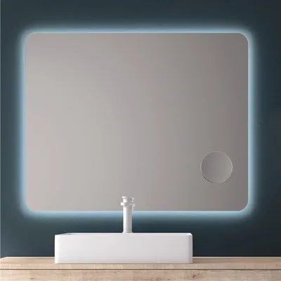 Produktbild von Badspiegel COOK mit integriertem LED-Licht und Touch-Funktion