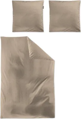 Produktbild von Irisette Lyocell-Satin Bettwäsche-Garnitur Lotus 8521 Farbe kupfer 135x200+80x80cm