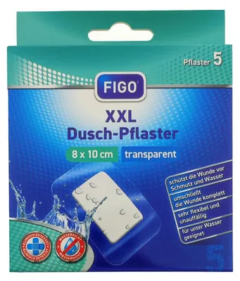 Produktbild von XXL Dusch-Pflaster transparent 8x10 cm