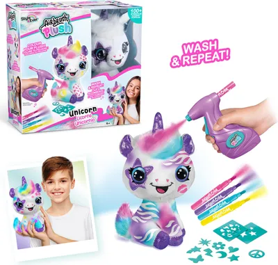 Obrázek produktu pro Canal Toys OFG228 Canaltoys Airbrush Plush Unicorn