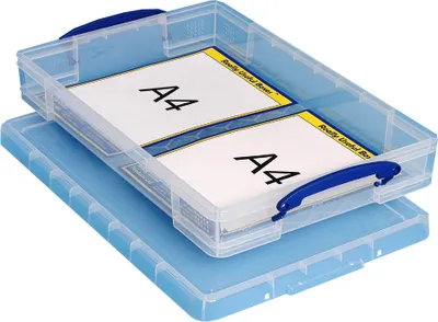 Produktbild von Really Useful Box Aufbewahrungsbox 10 Liter transparent
