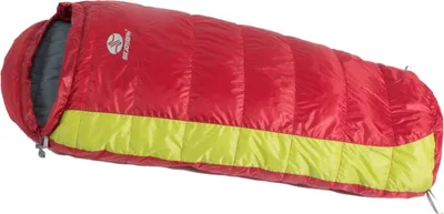 Obrázok produktu pre SirJoseph páperový mumiový spací vak pre deti Kiki down 85-levý 85 cm-červený s limetkou