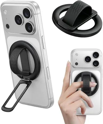 Obrázek produktu pro Magnetický držák na prsteny se stojánkem – otočný o 360°