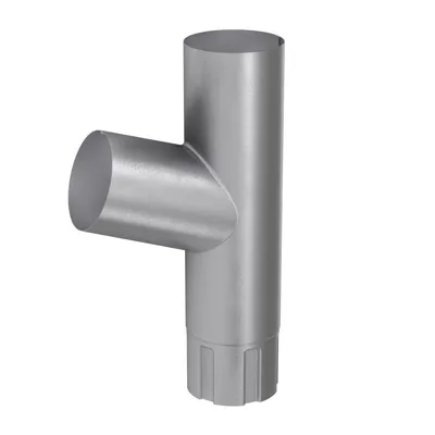 Obrázek produktu pro BRYZA Odbočka svodu pozinkovaná Ø 100 mm, Přírodní pozink